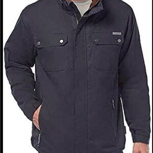 Men’s navy blue rugged element authentic outwear large